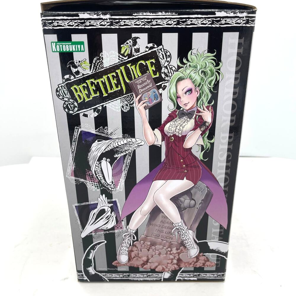 Kotobukiya Horror Bishoujo Beetlejuice Red Tuxedo Limited Edition 1/7 Figure - Picture 4 of 7